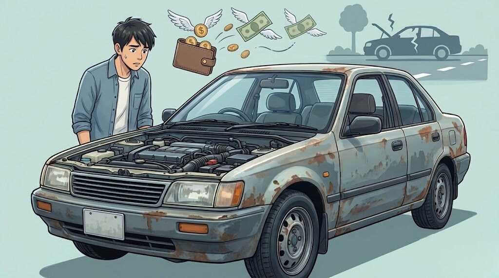 修復歴ありの中古車の寿命やデメリットに関するリスク