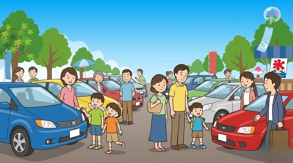 ボーナス時期やお盆明けに見られる中古車相場の変化