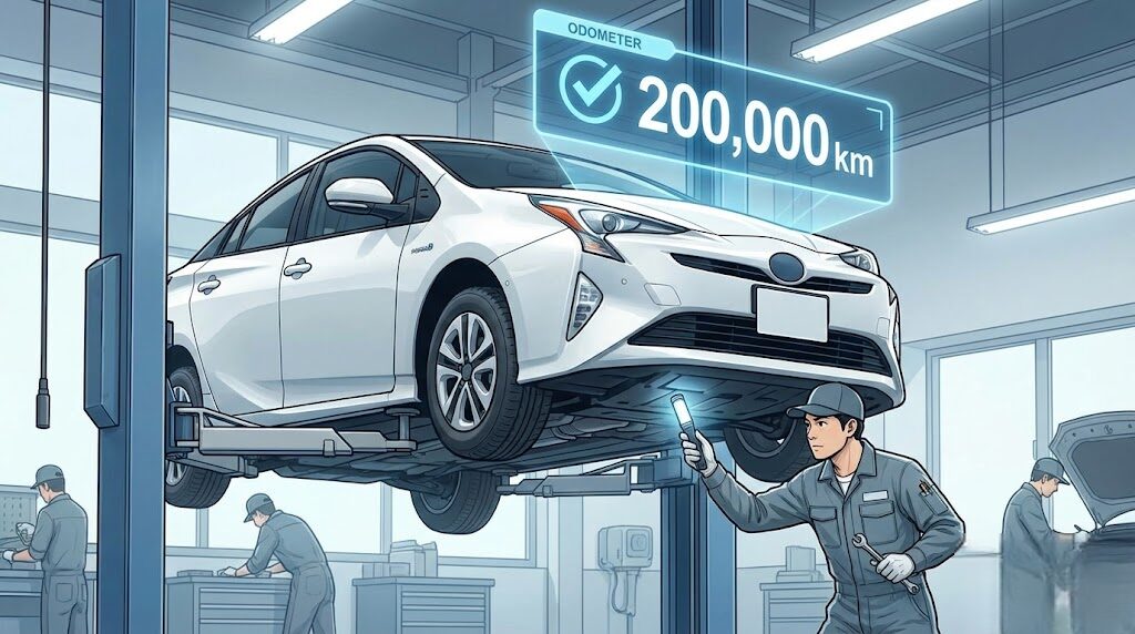 プリウスを20万キロまで維持するメンテナンス