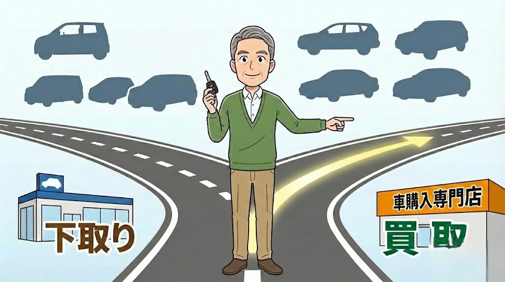 車の下取りと買取の違いは？10台買い替えた私が教える損しない選び方