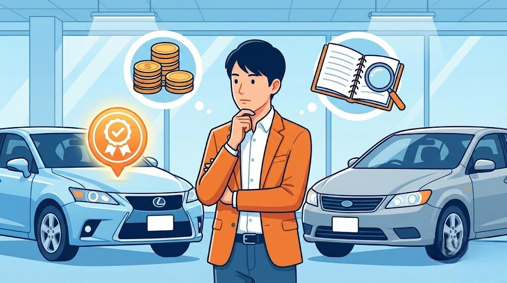 認定中古車はやめとけ？高い理由と後悔しない買い方のコツを解説