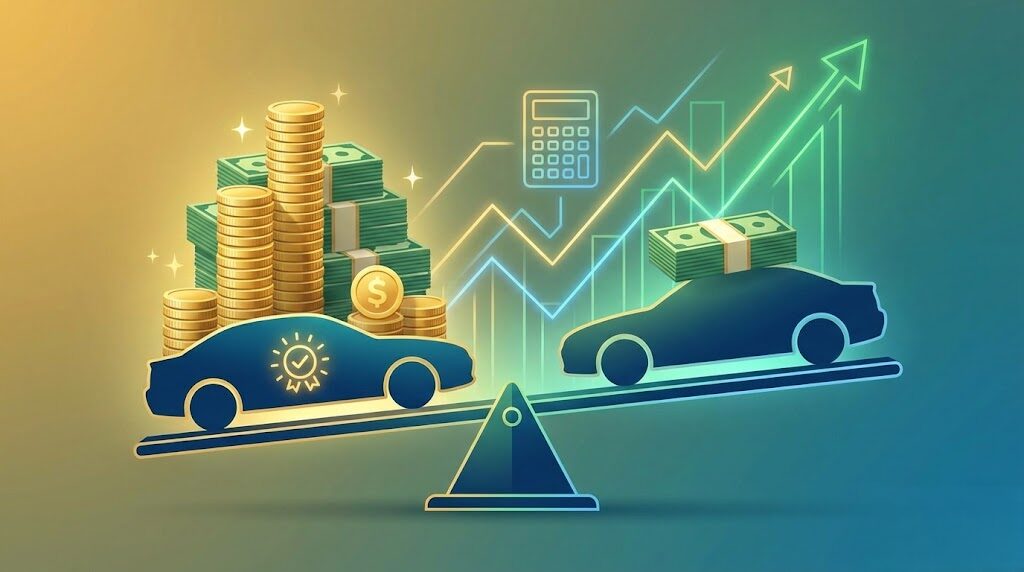 認定中古車はやめとけと言われる経済的な理由