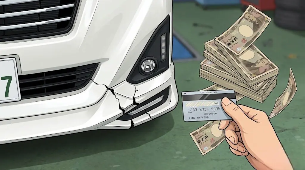 パーツが割れた際の修理代相場と新品交換の費用