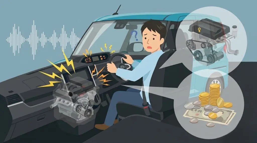 ルーミーのエンジンかからない原因は？カチカチ音や修理費用について解説