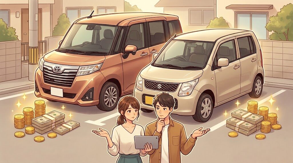 ルーミーの維持費は月いくら?軽と比較したリアルな年間の目安を解説