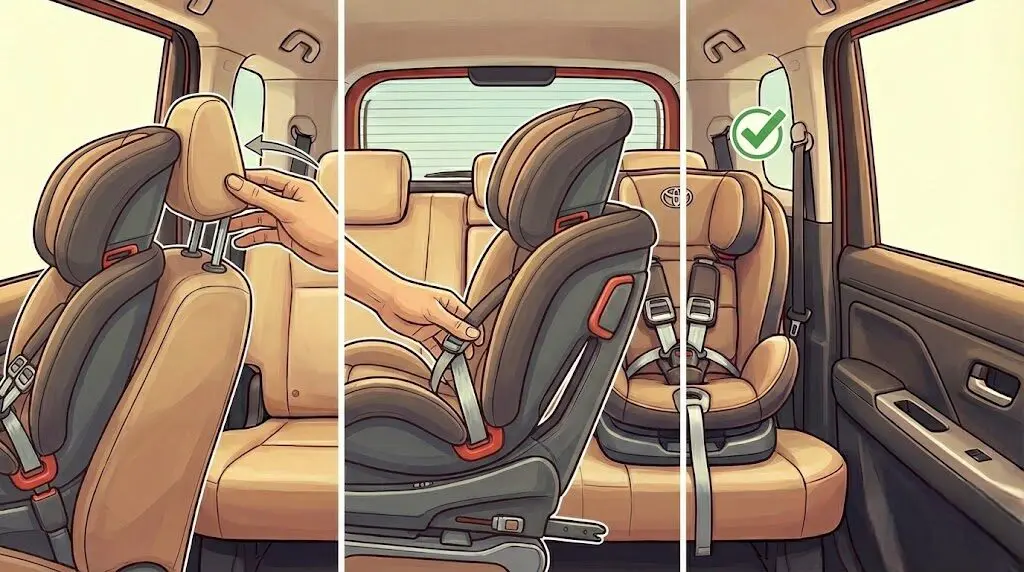 ルーミーのisofixが浮く悩みを解消する取り付け術