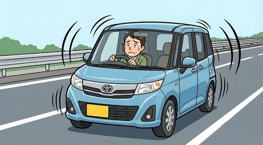 ルーミーの高速が怖いと感じる方へ。音と揺れを抑える改善ガイド