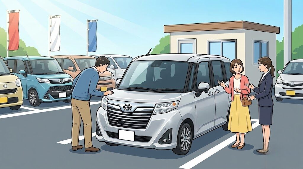 中古車市場におけるルーミーや兄弟車の賢い選び方