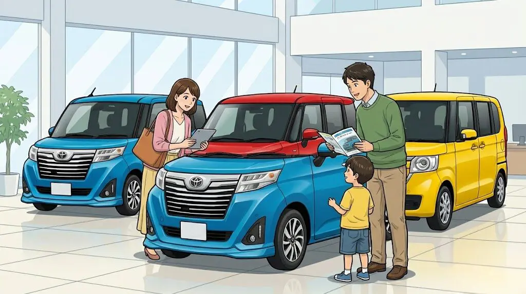 ルーミーと似てる車を探す際のおすすめ車種と選び方