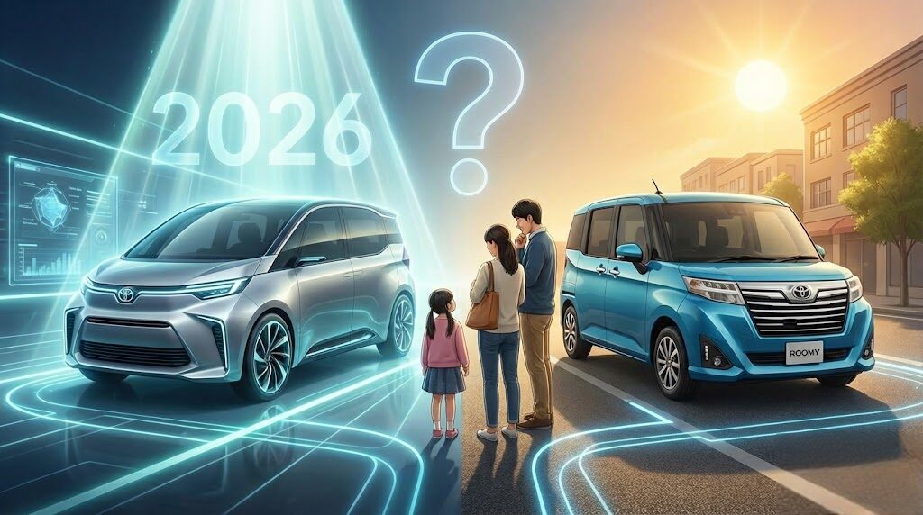 ルーミーの新型を待つべきか現行モデルを買うかの結論