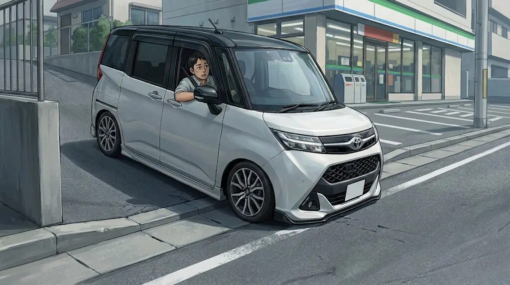 ルーミーの車高は低い？GRで擦るリスクと後悔しないための全対策