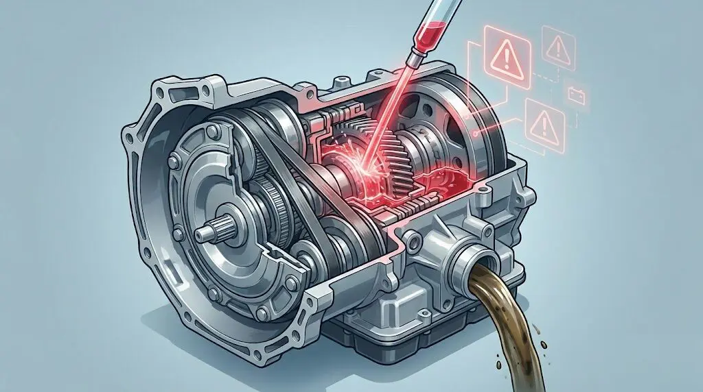 故障リスクを減らすCVTフルード交換の重要性