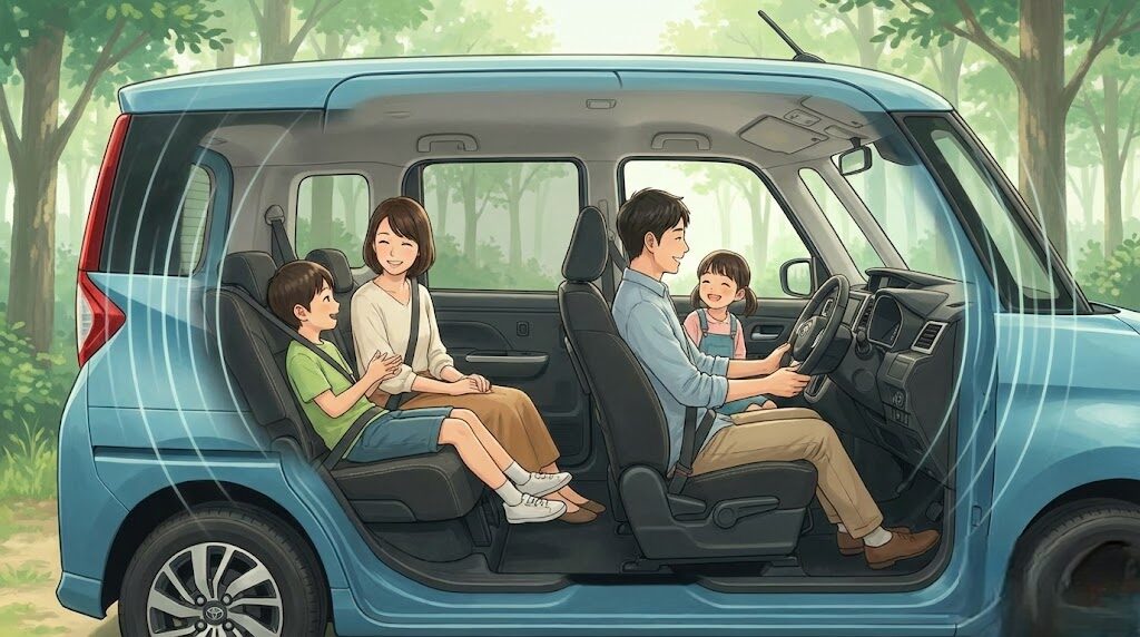 ルーミーのターボはうるさい？エンジン音と静粛性を検証