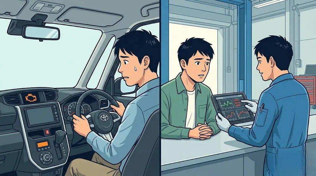 ルーミーターボの寿命を左右する故障予兆と修理