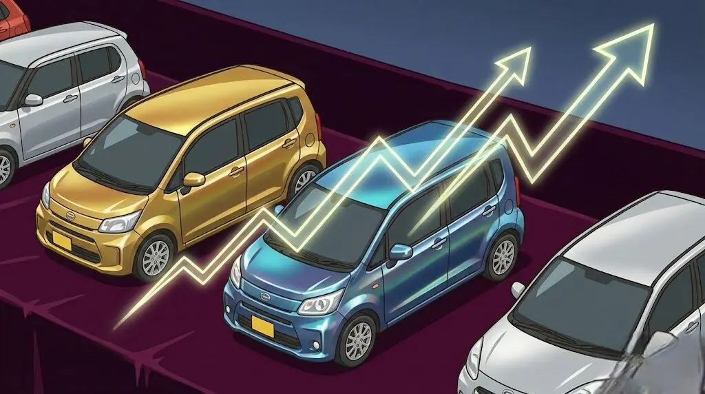 非売品ミニカーのフリマ相場価格と色の希少性