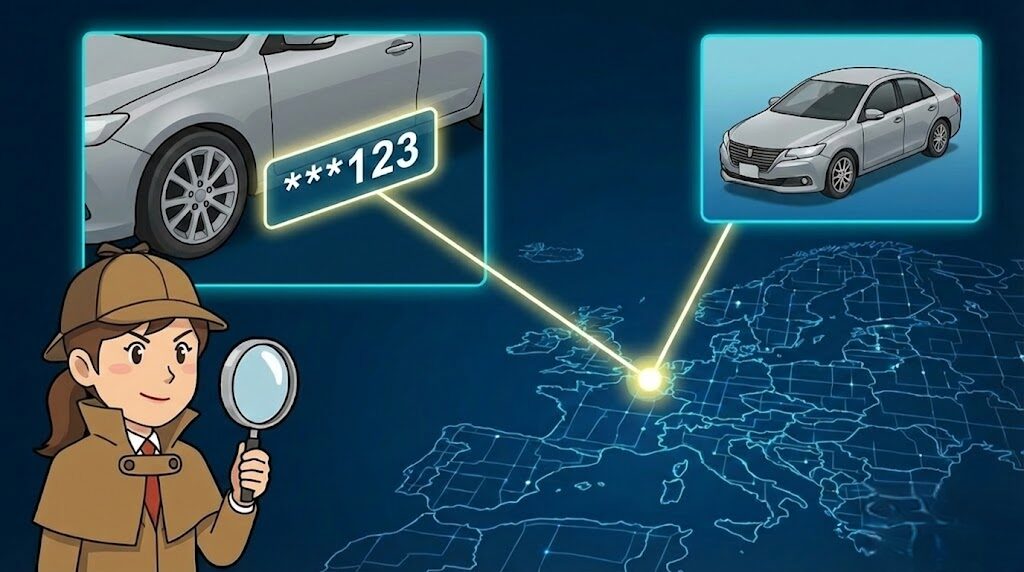 車台番号の下3桁を活用した車両個体の追跡テクニック