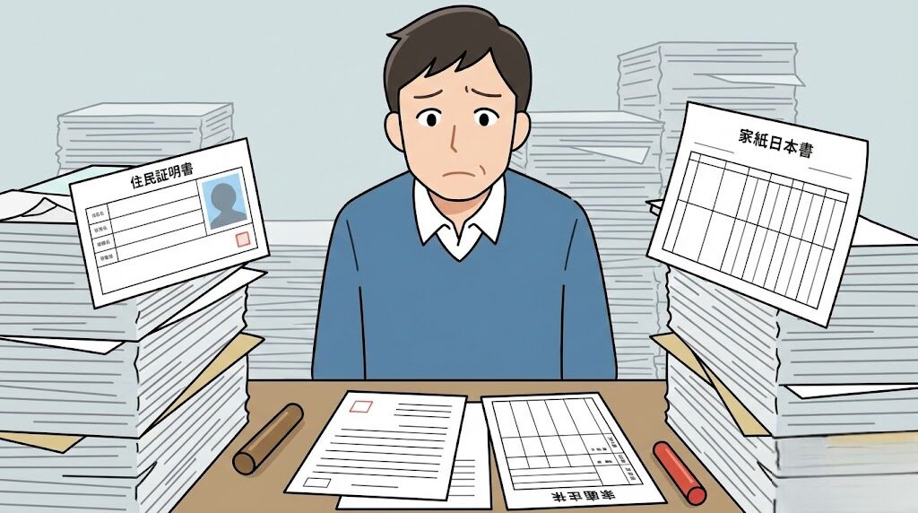 住所変更や氏名変更がある時の追加書類