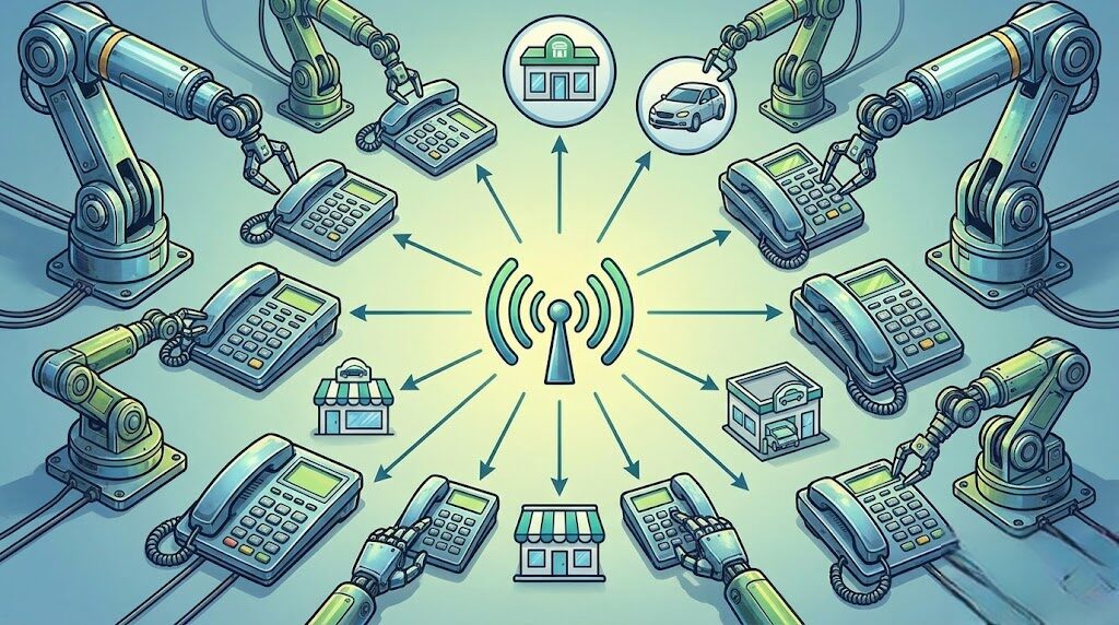 買取業者からの連絡が集中するオートコールのメカニズム