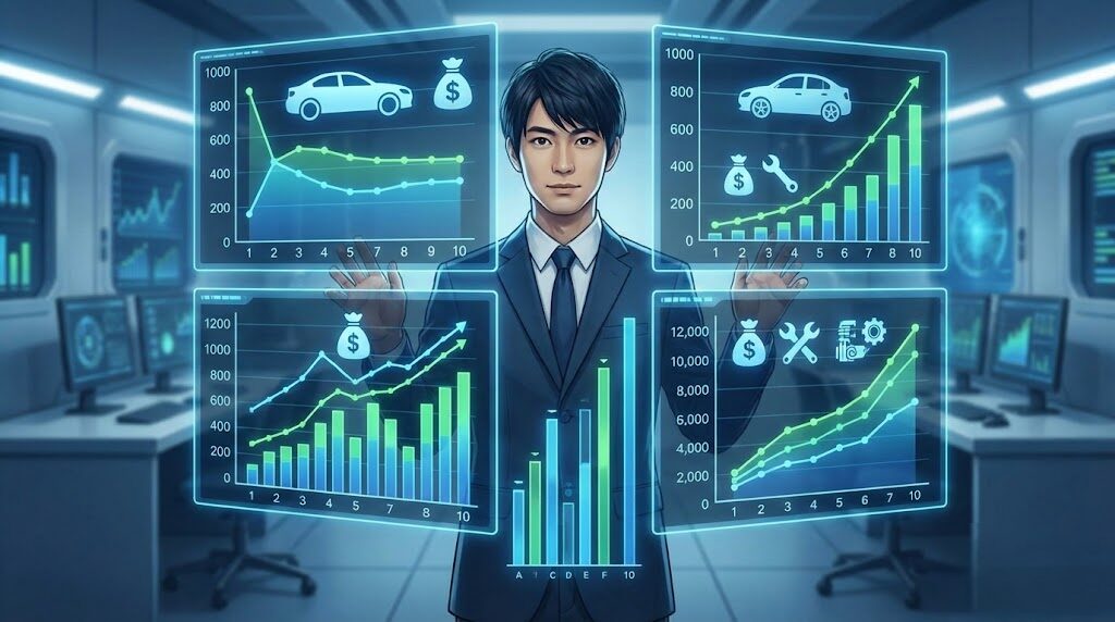 新車や中古車のトータルコストを10年スパンで徹底分析