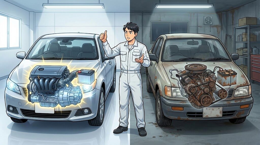 長く乗るなら新車がおすすめな理由と部品の寿命