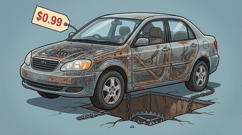 ヤフオクの中古車がやばいと言われる構造と格安の罠