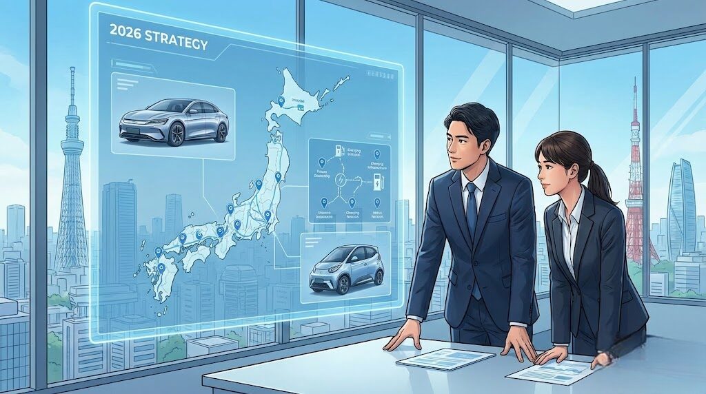 BYDの日本撤退はあり得ない?2026年戦略を分析