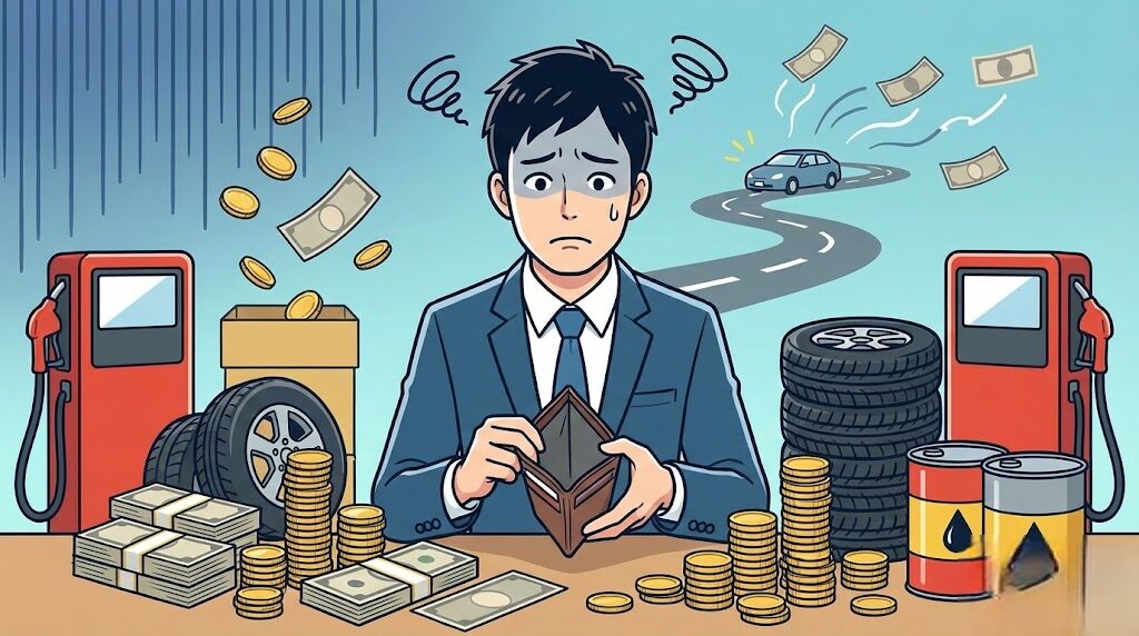 年間走行距離が3万キロの維持費と経済的負担