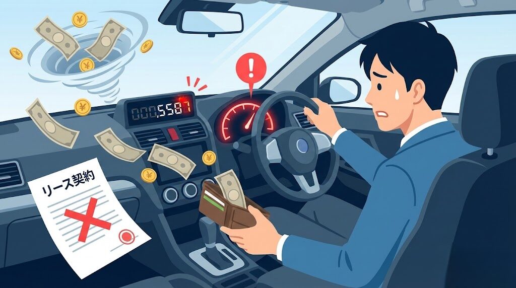 カーリースの距離制限と超過精算のリスク