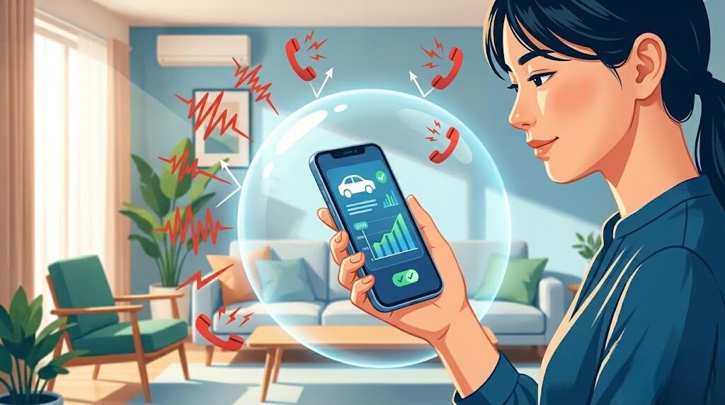 電話ラッシュを抑えるCTN一括査定の強み