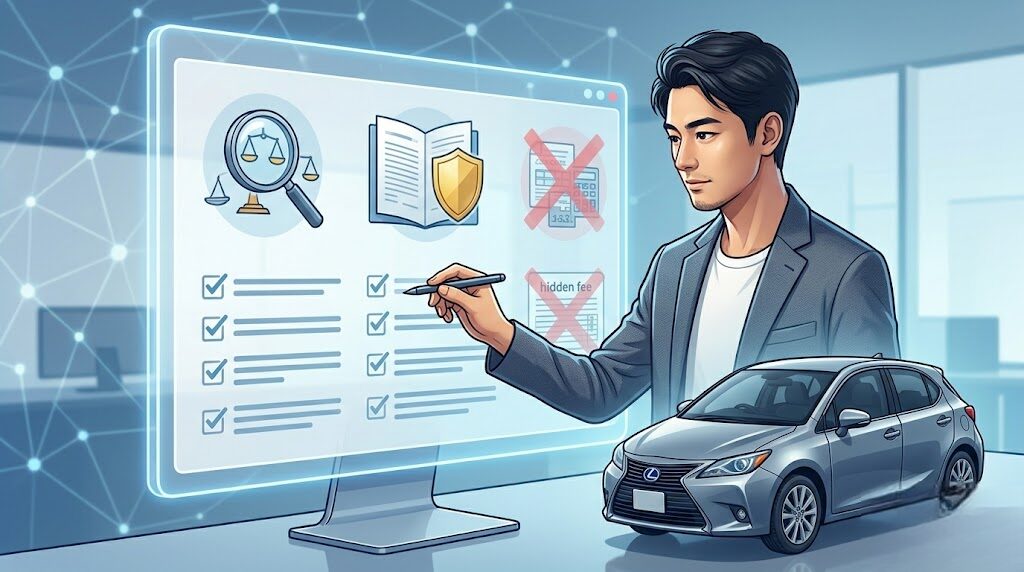 損をしないための楽天carの車買取の手数料と注意点