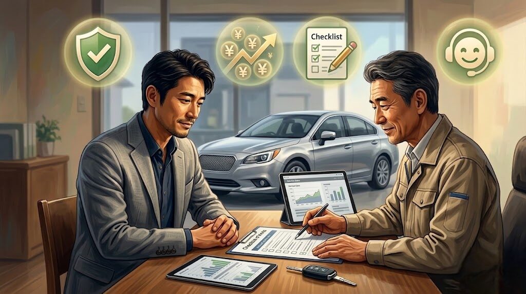 楽天Carの車買取が選ばれる理由を整理