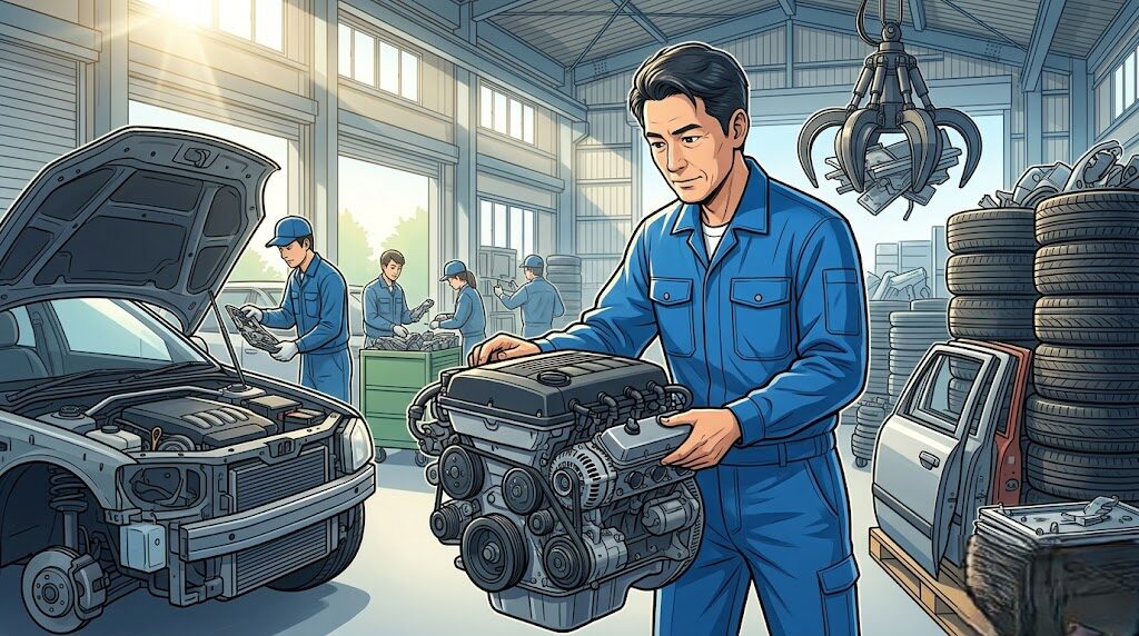 廃車本舗が高価買取を実現できる理由とサービスの強み