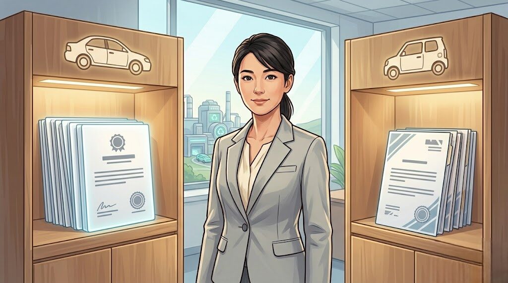 普通車と軽自動車で異なる廃車の必要書類チェック表