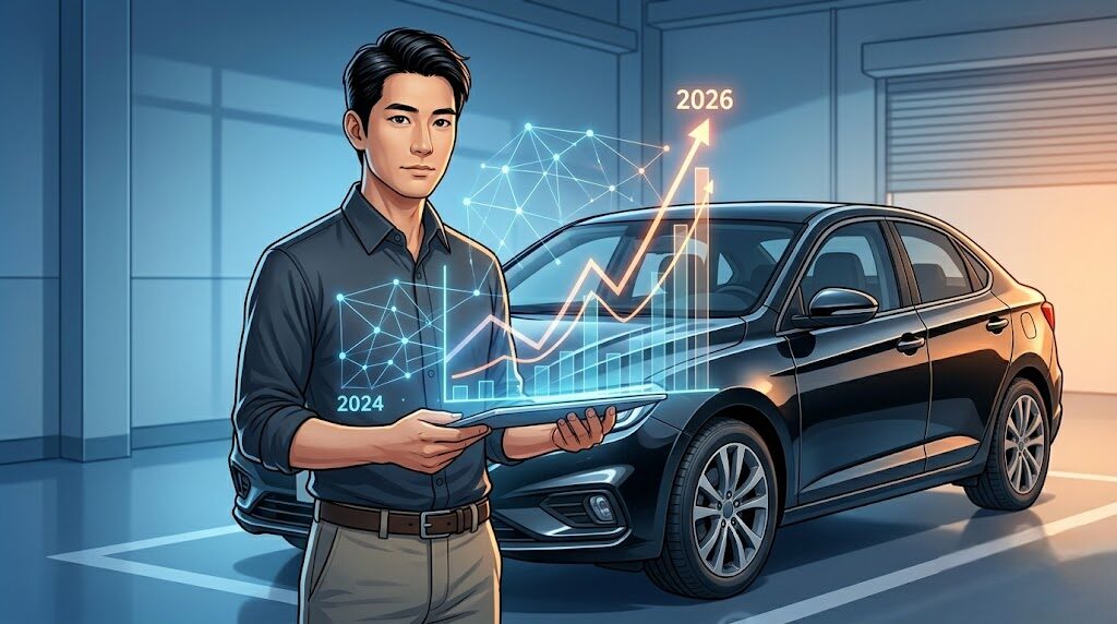 損をしない車の売るタイミングと2026年の市場動向