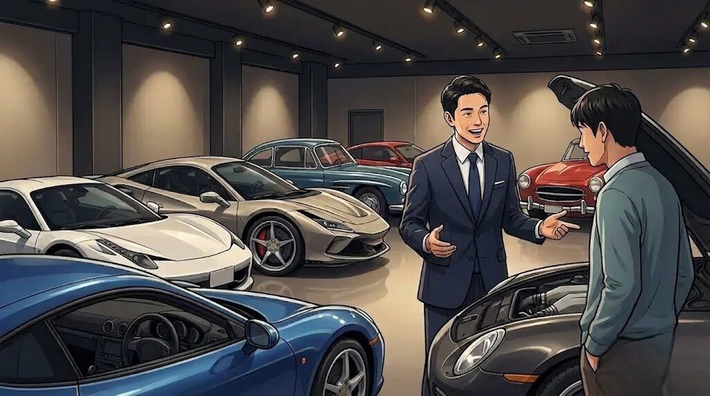 輸入車やスポーツカー探しは専門店サイトが最適