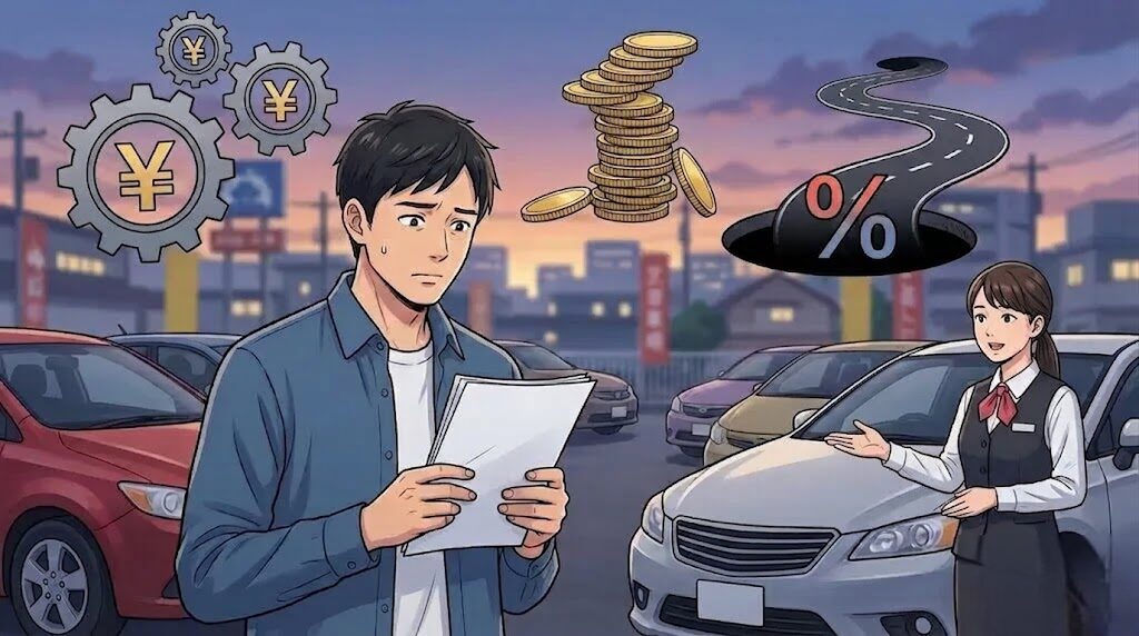 ガリバー中古車の評判はどうなの？諸費用が高い理由と金利の落とし穴