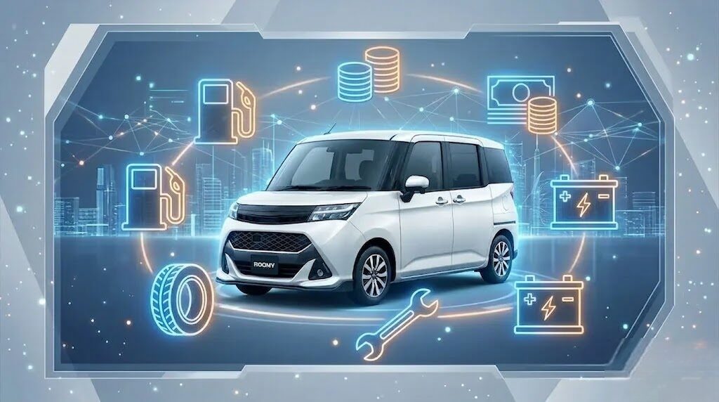 ルーミーの維持費は高い？年間コストと軽自動車との違いについて解説