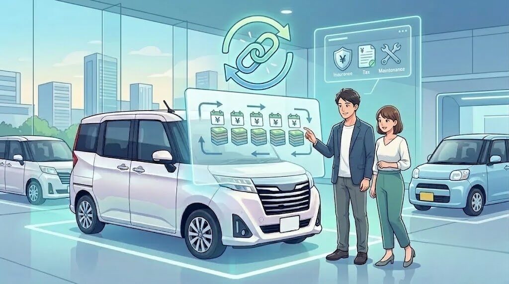 月額定額のKINTOやカーリースという新たな選択肢