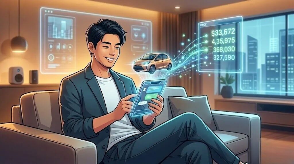 手軽に相場がわかるLINE査定の具体的な利用方法