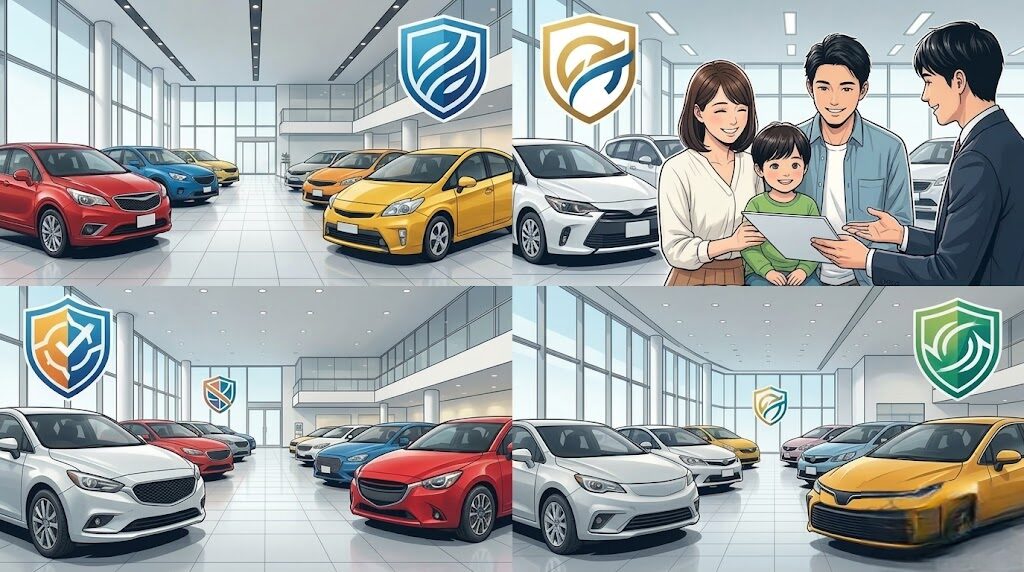 ガリバーやネクステージなど大手販売店独自の保証実態