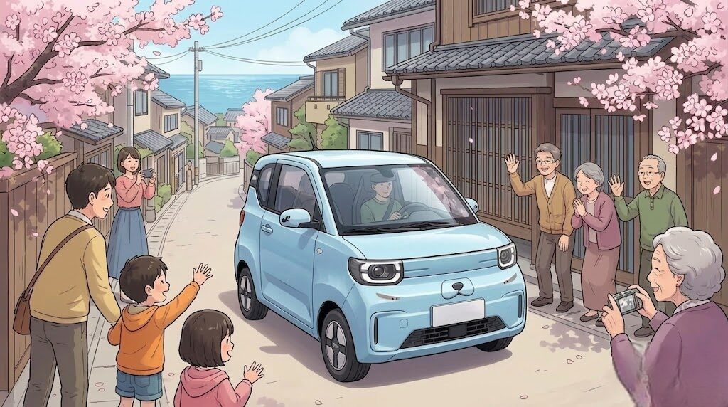 軽EVのラッコ投入で日本市場のシェア奪取へ