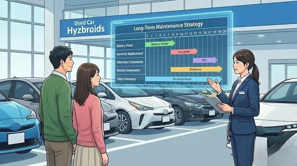 ハイブリッドに20年乗れる中古車選びと保守戦略