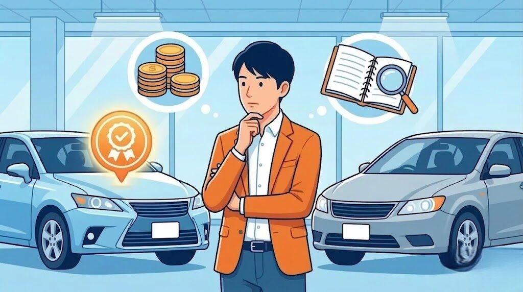 認定中古車はやめとけ？高い理由と後悔しない買い方のコツを解説