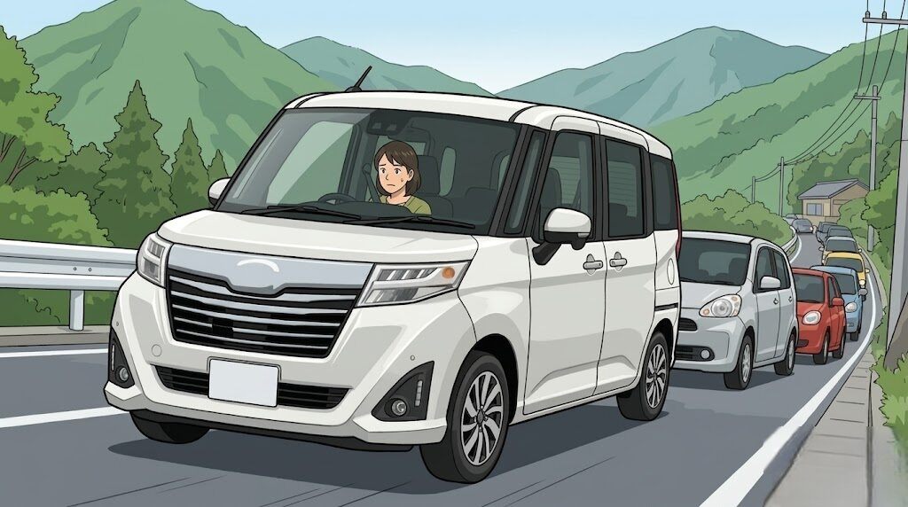 坂道でのパワー不足を感じやすいNAモデルの欠点