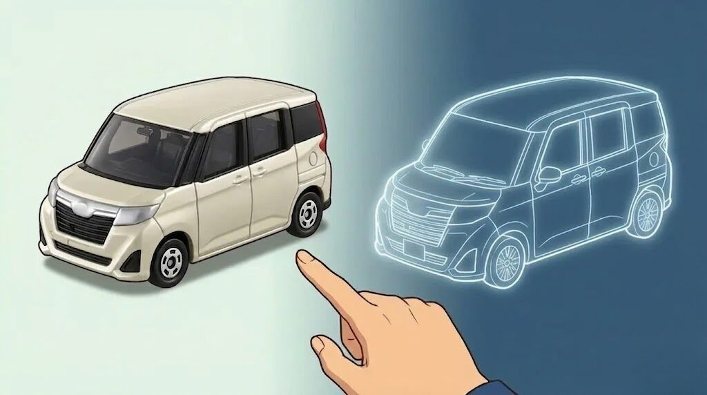 トミカにルーミーがない理由は?販売終了のタンクが鍵