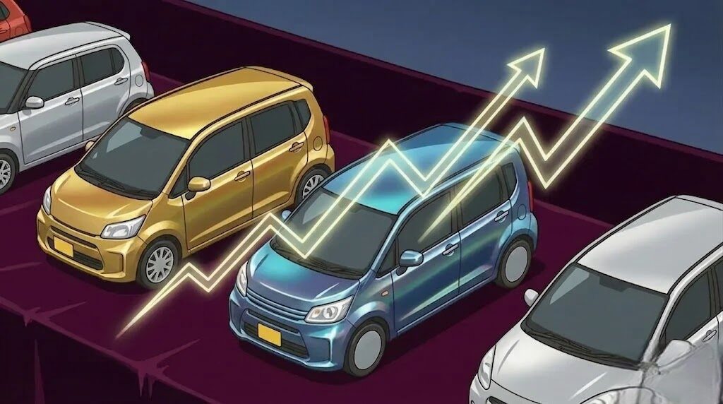 非売品ミニカーのフリマ相場価格と色の希少性