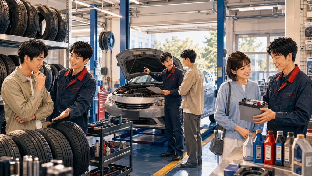 JAFの割引がオートバックスで役立つ具体例