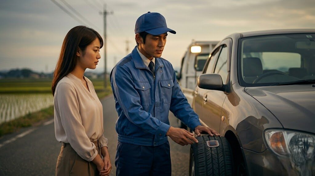 JAFのパンク修理で確認すべき理由
