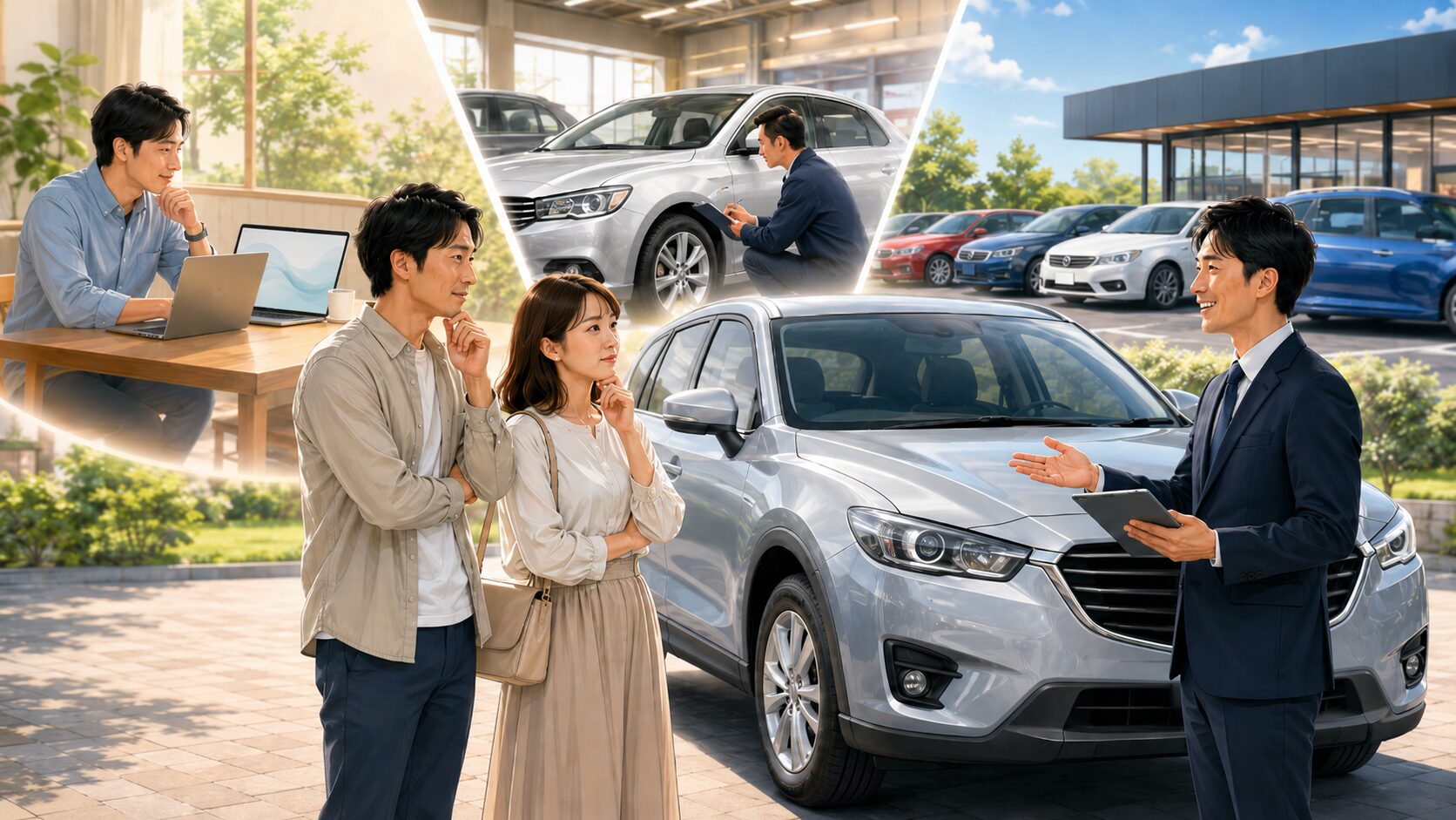 車を売るならどこがいい？知恵袋の不安を解消して高く売る方法を解説