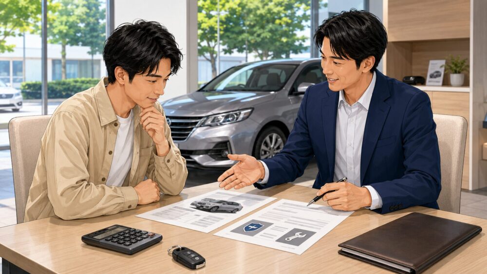 中古車をどこで買うかは総額と保証で決まる
